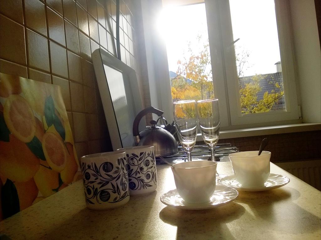 Apartment Zamkovaya 14 그로드노 객실 사진